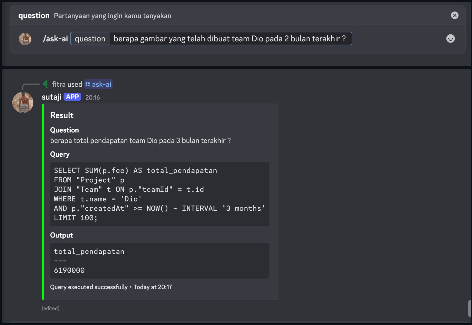 Screenshot of SeorangAbi AI Agent project